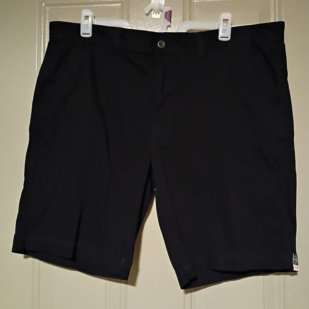 St. John Bay Men's Black Shorts Size 42